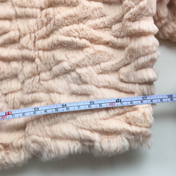 NWT peach color crop cape style little jacket - Picture 8 of 8